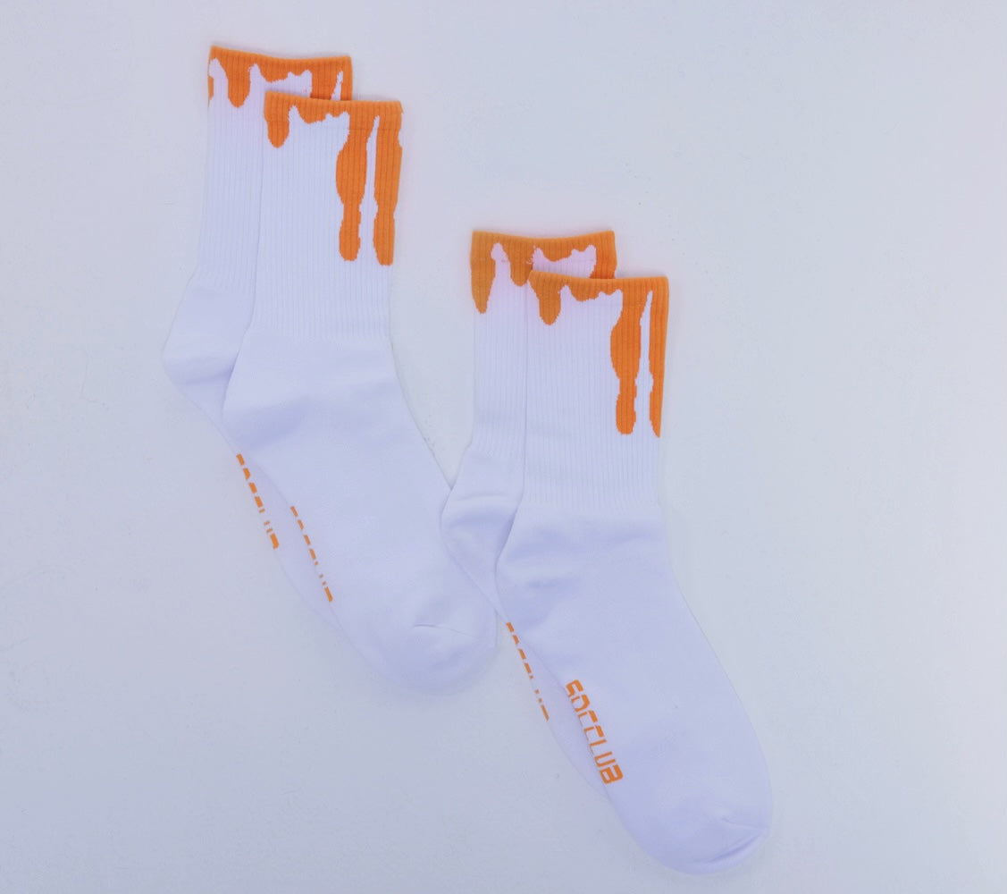 Orange Drip SOC 2-Pack